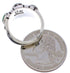Southwestern Silver Jewelry Turquoise Ring Size 6-1/2 WX37106